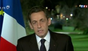 Ce qu'il faut retenir des voeux de Nicolas Sarkozy aux Français