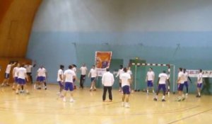 Entrainement Equipe de France Masculine Handball - 11/01/2011