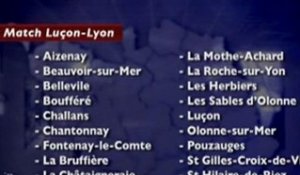 Football : Luçon - Lyon, des cars pour les supporters !
