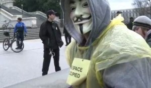 "Occupy" poursuit la protestation devant le Congrès américain