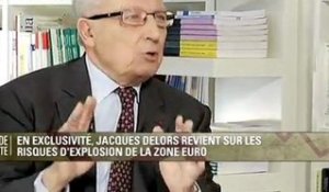 Exclu BFMTV : Jacques Delors revient sur les risques d’explosion de la zone euro