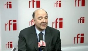 Pierre Moscovici, directeur de la campagne de François Hollande pour l’élection présidentielle, député PS du Doubs