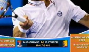 Djokovic et Murray en demie