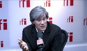 Stéphane Le Foll, député européen PS et responsable de l’organisation de la campagne de François Hollande 2012