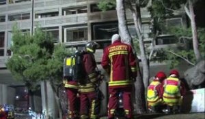 Marseille: incendie à la Cité radieuse