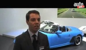 Mondial de l'Automobile : Ferrari, Mini, Porsche et Jaguar en vidéo