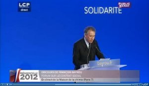 Évènements : Discours de François Bayrou sur le contrat social !