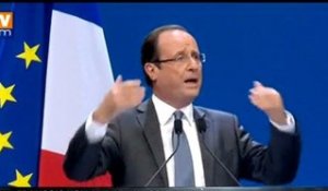 Présidentielle : François Hollande donne son deuxième grand meeting de campagne à Rouen