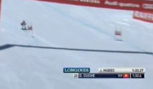 Ski alpin : Didier Cuche époustouflant