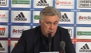 Ancelotti content with draw