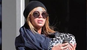 Beyonce et Jay-Z quittent un restaurant avec Blue Ivy