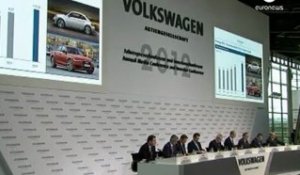 Volkswagen, prudemment optimiste malgré des bénéfices...