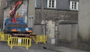 Beauvais : le poteau électrique menace de s'effondrer