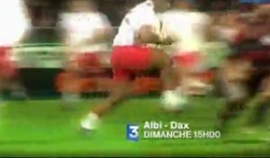 BANDE ANNONCE RUGBY ALBI / DAX
