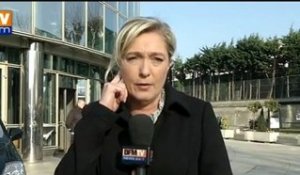 "Le risque fondamentaliste a été sous-estimé", selon Marine Le Pen