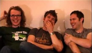 Scouting For Girls 2008 interview - Greg, Roy and Peter (part 3)