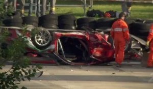 Les 24 Heures du Mans 2012: accidents en série