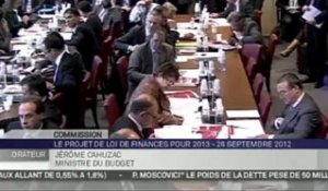 Audition de Pierre Moscovici et Jérôme Cahuzac devant la Commission des Finances