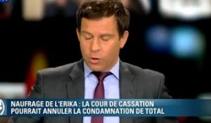 Naufrage de l'Erika : "régression considérable", selon Lepage sur BFMTV