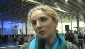 Interview de Delphine Batho au meeting de François Hollande à Lille