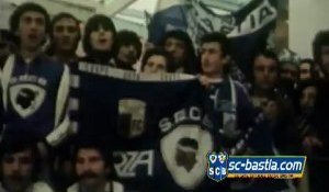 " Aio zitelli chi a Corsica a vintu, Forza Bastia " - Victor Sinet France Football 1978