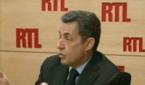 Sarkozy et la divulgation des résultats : "Je dois tenir comptes des réalités"