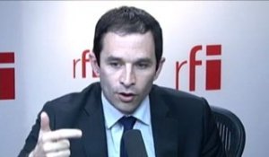 Benoit Hamon, porte-parole du Parti socialiste (PS)