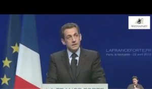 Quand Sarkozy parle Le Pen
