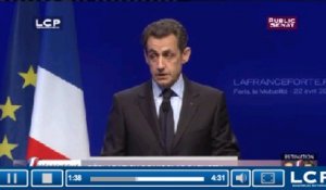 Évènements : Meeting de Nicolas Sarkozy à Mulhouse