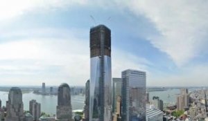 Le chantier du nouveau World Trade Center en 2 minutes