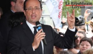 Hollande à Hombourg-Haut et à Forbach : "Nous avons besoin de tous les enfants de la République"