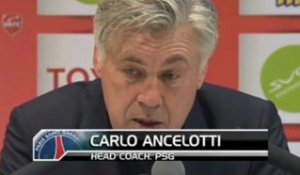 36e journée - Ancelotti : ‘’ Notre objectif est de gagner’’