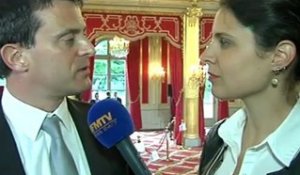 Passation des pouvoirs : Valls sur BFMTV évoque "l'intensité" du quinquennat à venir