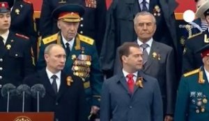Russie : commémoration de la fin de la Seconde Guerre...