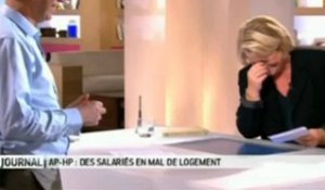 Fou rire interminable entre Michel Cymes et Marina Carrère d'Encausse