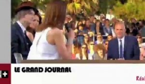 Zapping people du 21/05/12 - Jackie Chan pousse la chansonnette sur le plateau du Grand Journal à Cannes