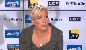 Questions d’info : Marine Le Pen, présidente du Front national