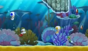 New Super Mario Bros Wii U : E3 2012 gameplay trailer
