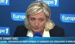 Le Pen : "Mélenchon est paranoïaque"