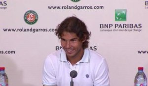 Nadal's interview before his final in 2012