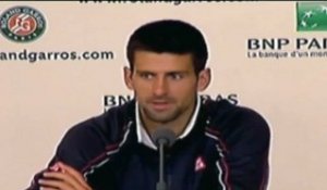 Roland Garros, Finale -  Djokovic : “Il y en aura d’autres”