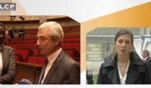 Les députés défilent à l'Assemblée