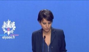 Point de presse du 22 juin 2012 de Najat Vallaud-Belkacem