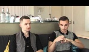 Interview Hurts - Theo Hutchcraft and Adam Anderson (part 3)