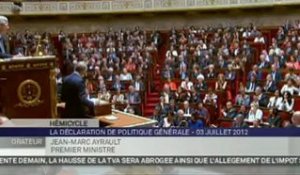 Jean-Marc Ayrault appelle à l'effort mais refuse l' "austérité"