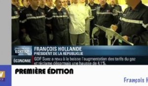 Zapping Actu du 06 juillet 2012 - François Hollande dans un sous-marin, des singes qui plongent