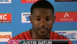 JO 2012, Athlétisme - Gatlin se prépare