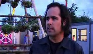 Ronnie Vannucci from The Killers at Glastonbury