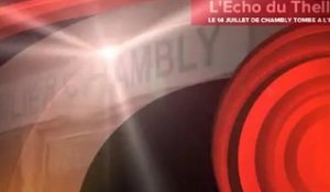 LE 14 JUILLET DE CHAMBLY TOMBE A L'EAU