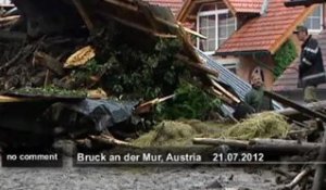 Pluies torrentielles en Autriche - no comment
